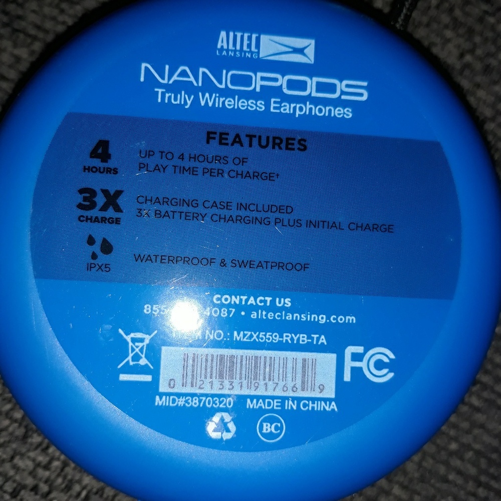 Altec Lansing wireless earbuds - Picture 3 of 8